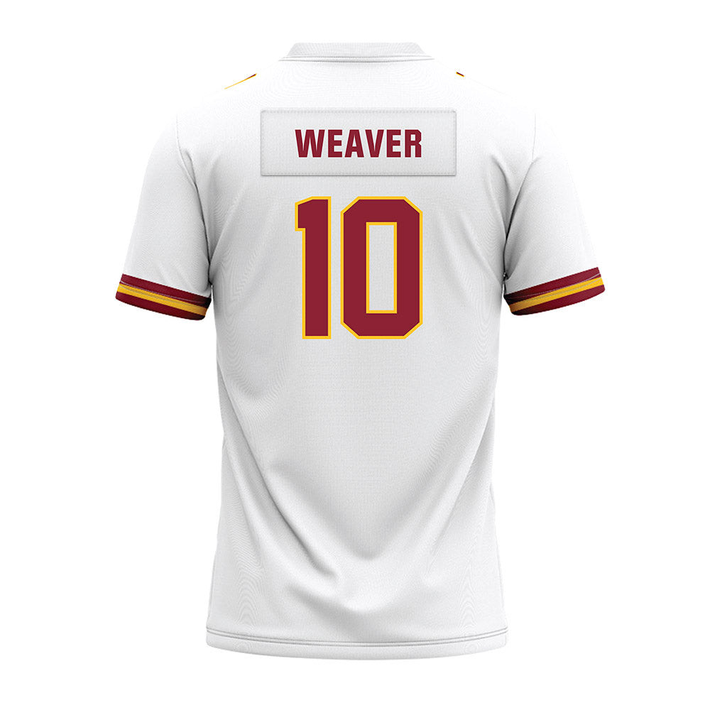 Iowa State - NCAA Football : Jadenio Weaver - White Premium Football Jersey-1