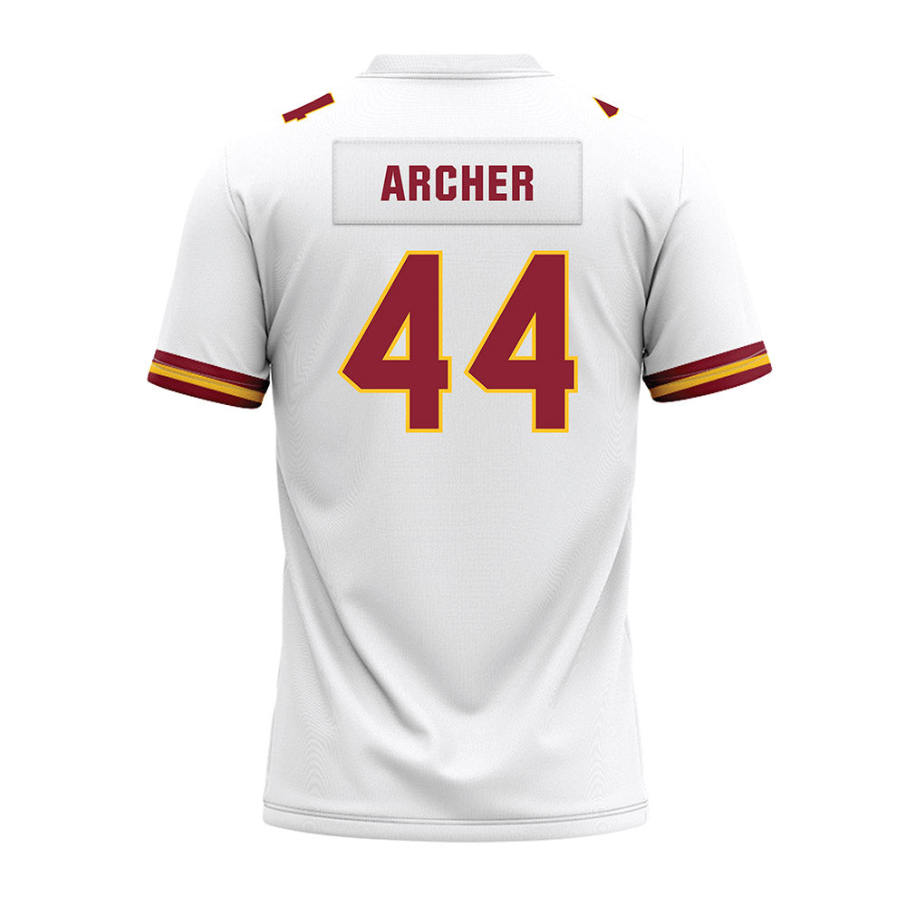 Iowa State - NCAA Football : Wyatt Archer - White Premium Football Jersey