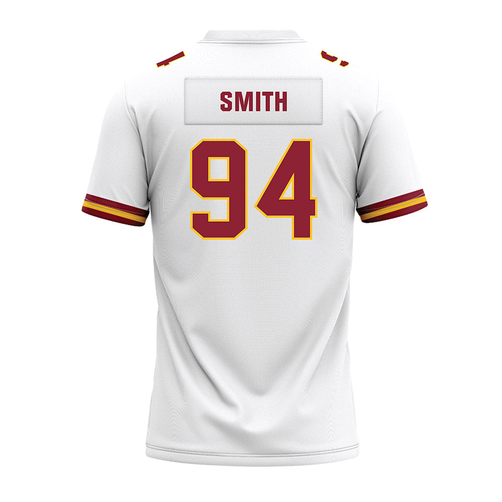 Iowa State - NCAA Football : Chase Smith - White Premium Football Jersey-1