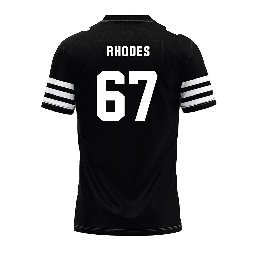 Iowa State - NCAA Football : Carson Rhodes - Black Premium Football Jersey