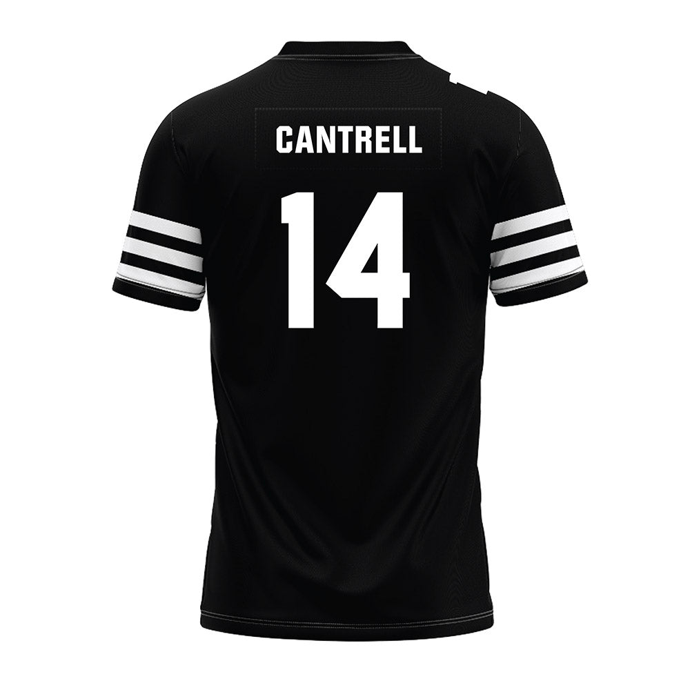 Iowa State - NCAA Football : Major Cantrell - Black Premium Football Jersey
