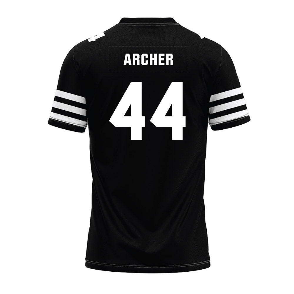Iowa State - NCAA Football : Wyatt Archer - Black Premium Football Jersey