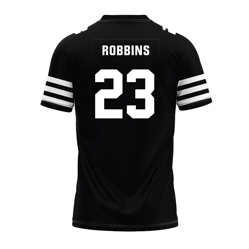 Iowa State - NCAA Football : Carson Robbins - Black Premium Football Jersey