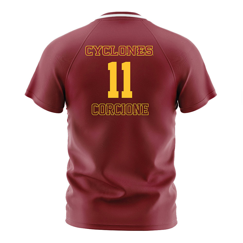 Iowa State - NCAA Women's Soccer : Cassidy Corcione - Cardinal Soccer Jersey-1