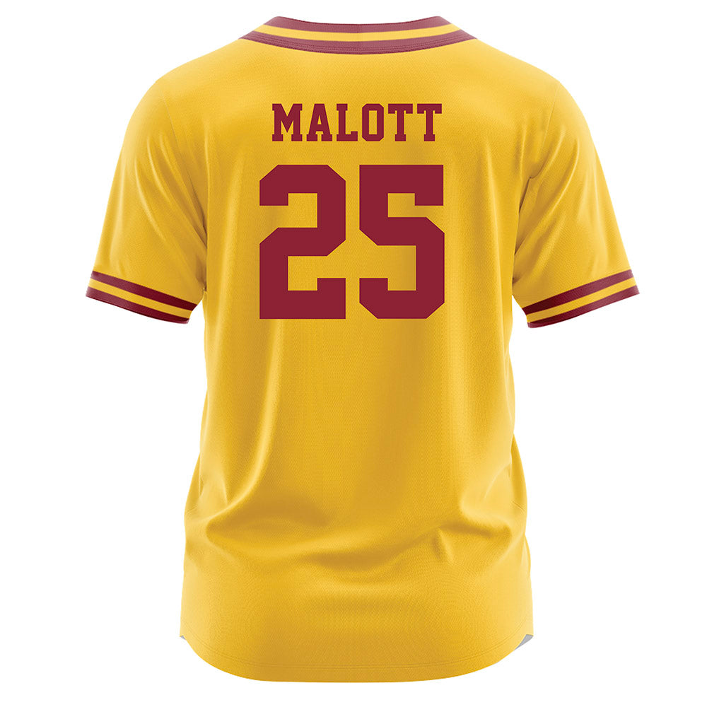 Iowa State - NCAA Softball : Sydney Malott - Gold Jersey