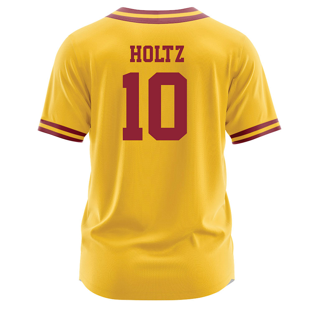 Iowa State - NCAA Softball : Hailey Holtz - Gold Jersey-1