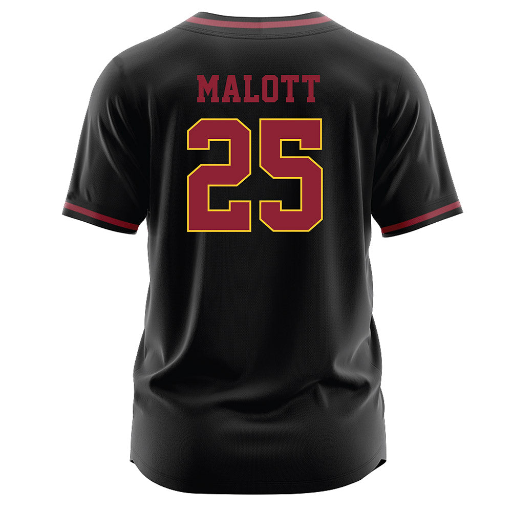 Iowa State - NCAA Softball : Sydney Malott - Black Jersey