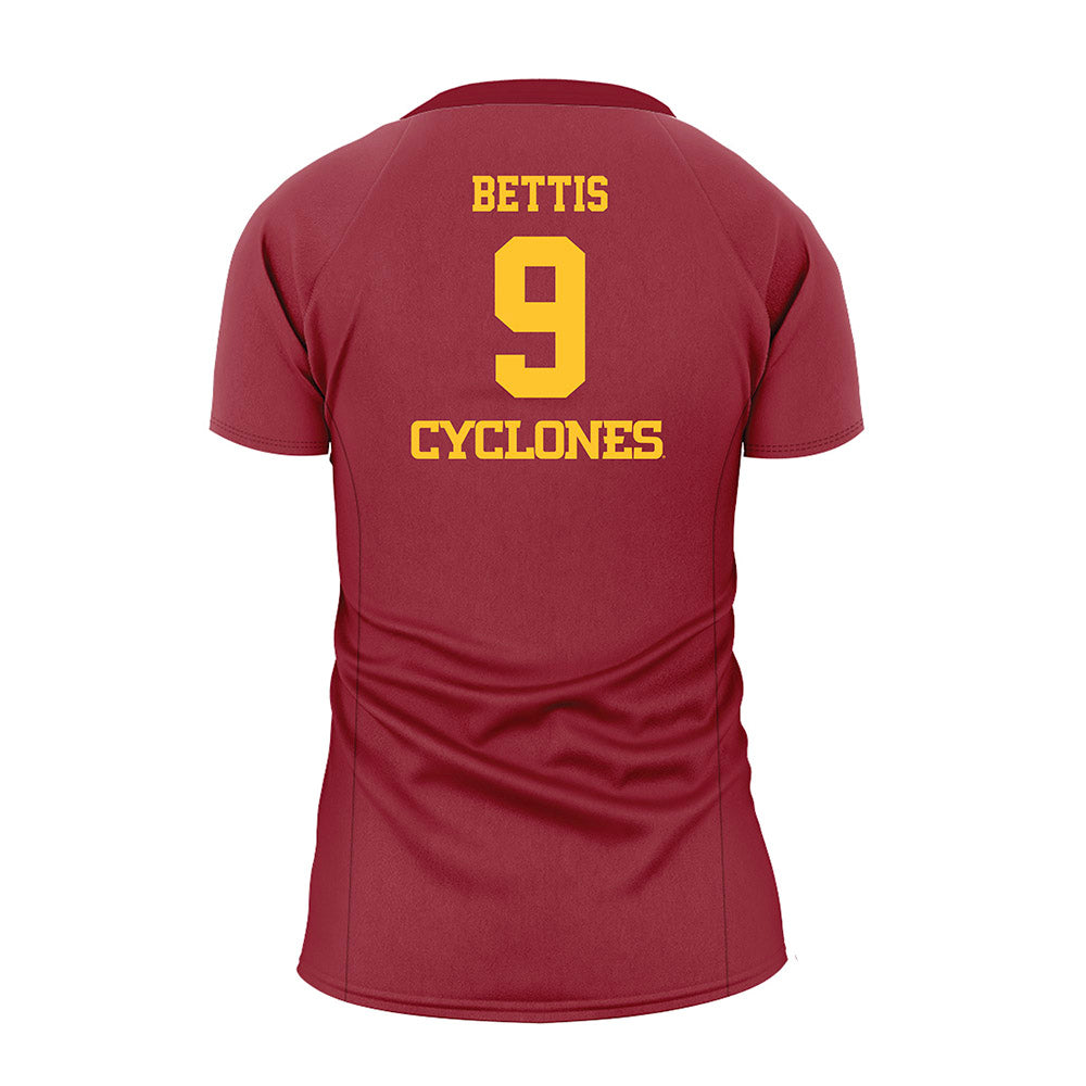Iowa State - NCAA Women's Volleyball : Mesaiya Bettis - Cardinal Volleyball Jersey-1