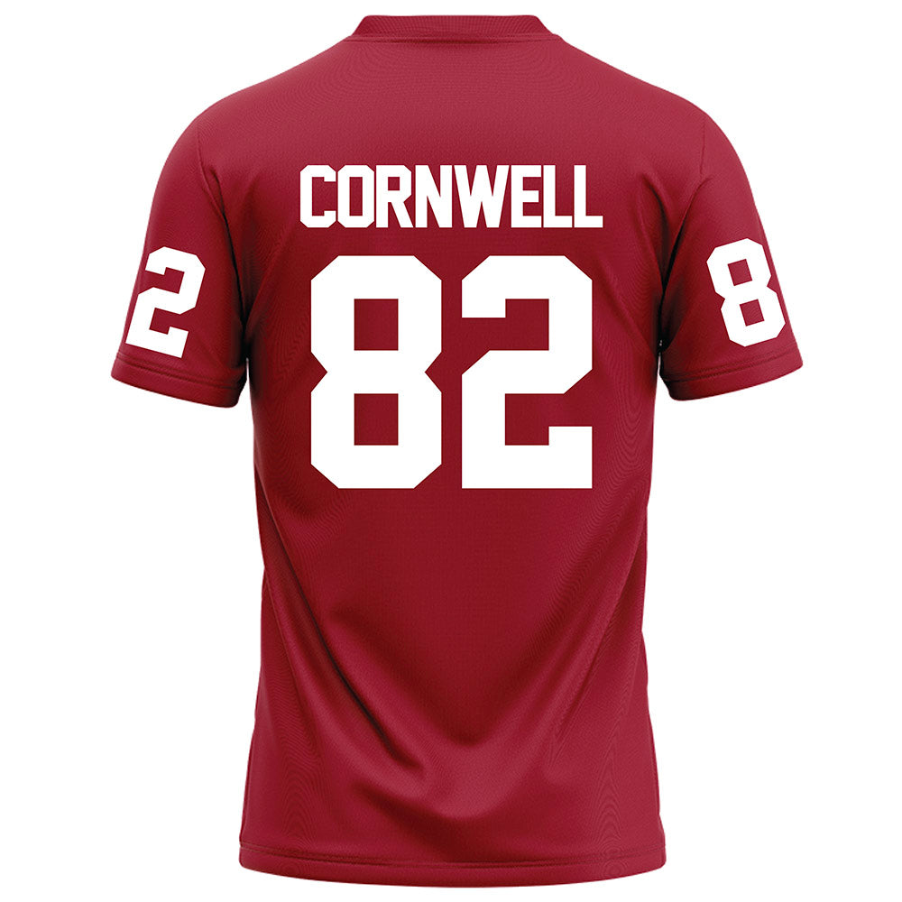 WSU - NCAA Football : Jesiah Cornwell - Red Football Jersey-1