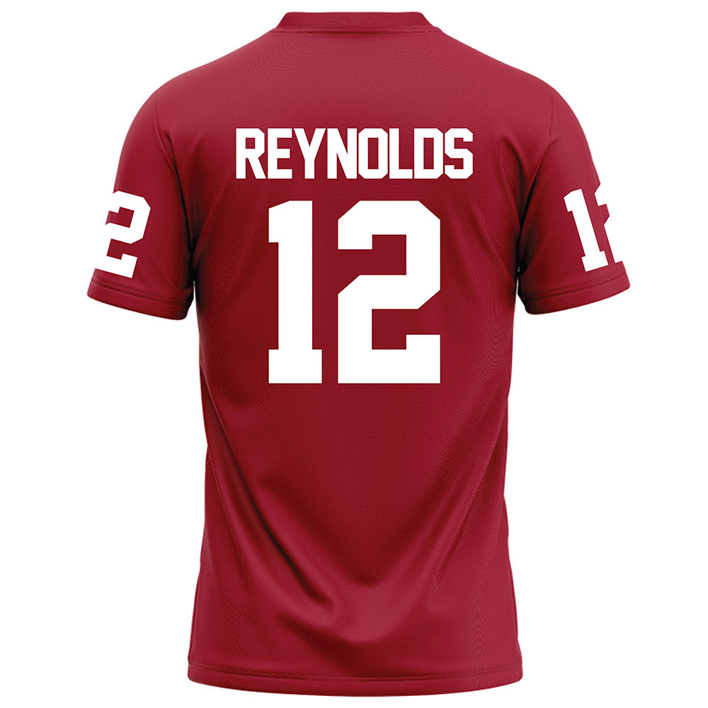 WSU - NCAA Football : Carsten Reynolds - Red Football Jersey-1