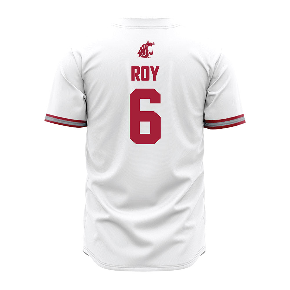 WSU - NCAA Baseball : Gavin Roy - White Jersey-1