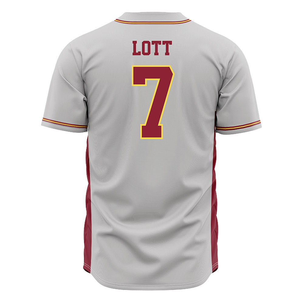 NSU - NCAA Baseball : Collin Lott - Grey Jersey-1