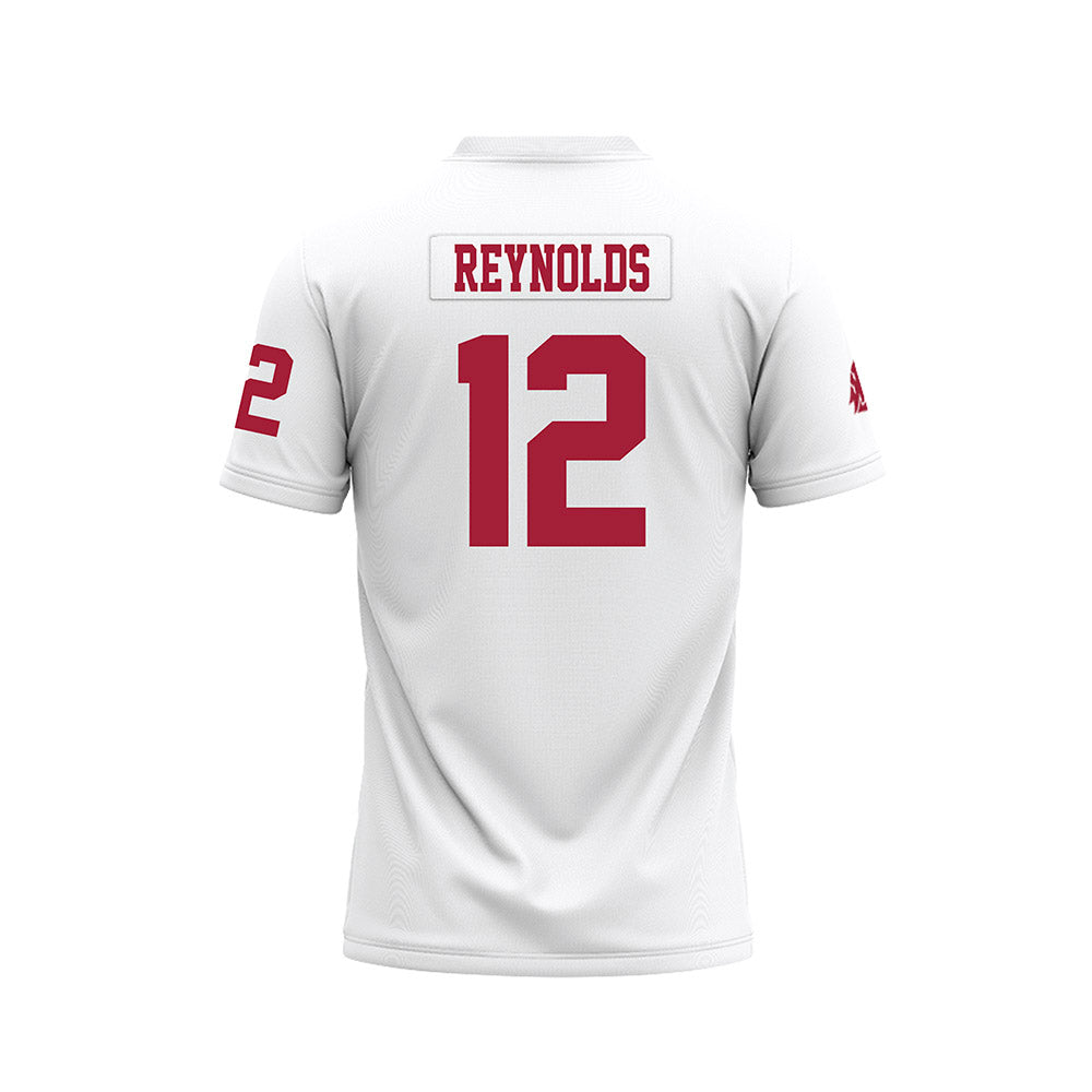 WSU - NCAA Football : Carsten Reynolds - White Football Jersey-1