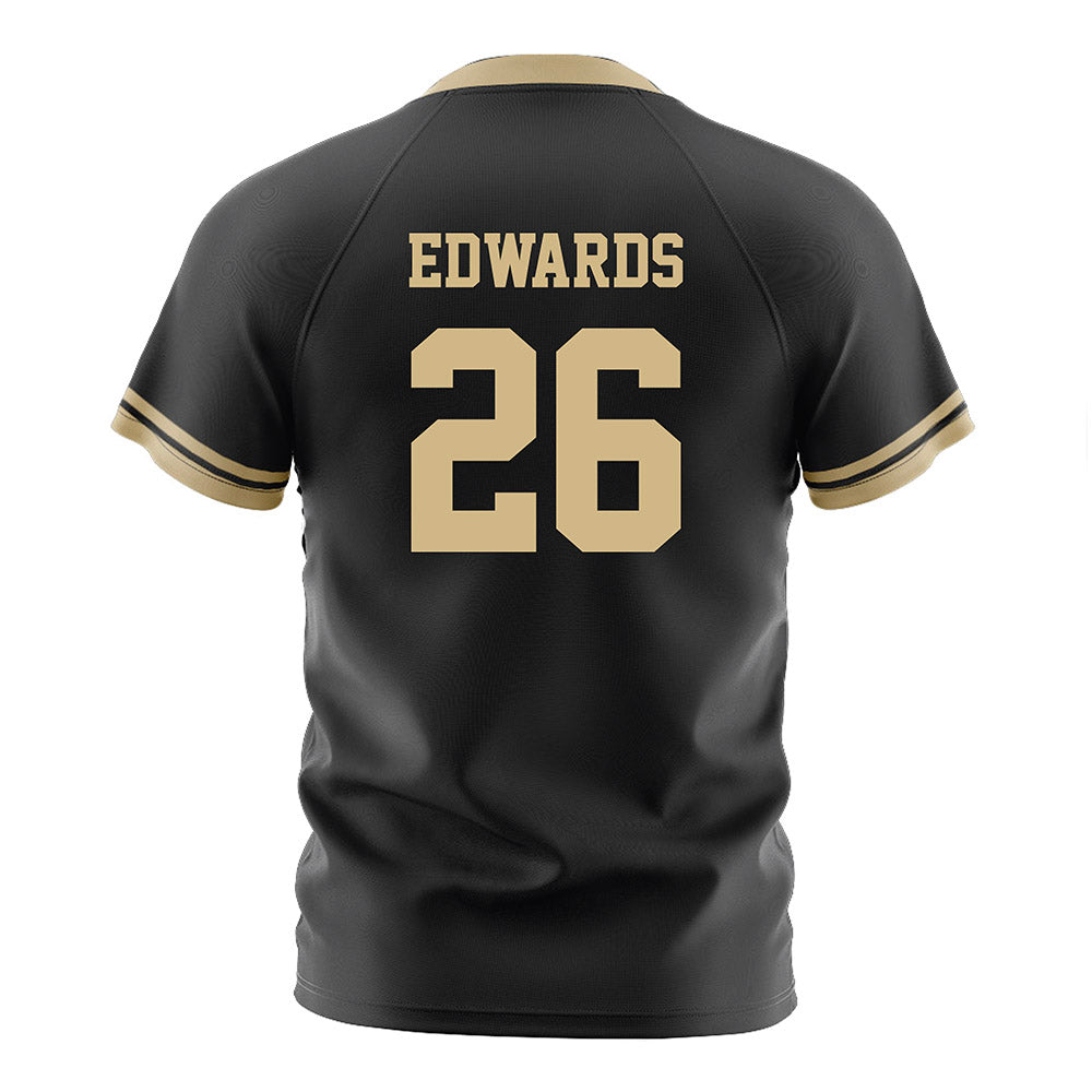 Purdue - NCAA Women's Soccer : Emily Edwards - Black Soccer Jersey