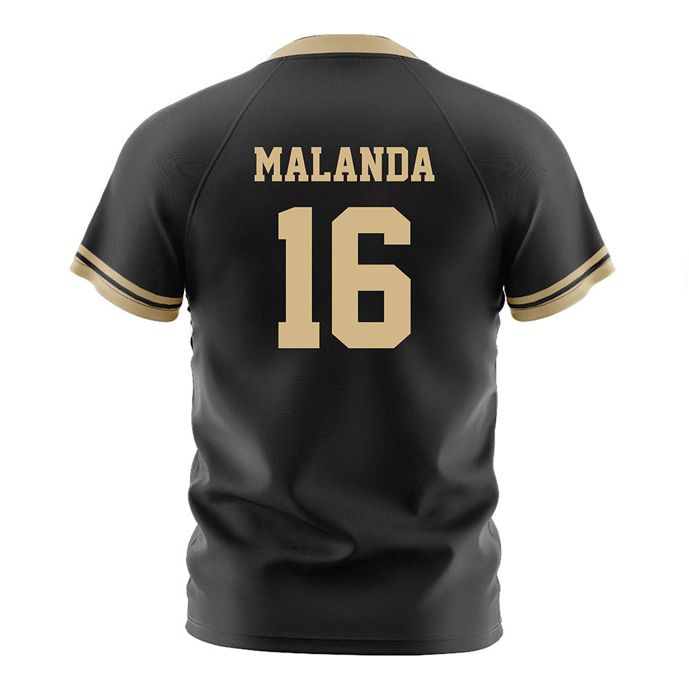 Purdue - NCAA Women's Soccer : Jayme Malanda - Black Soccer Jersey-1