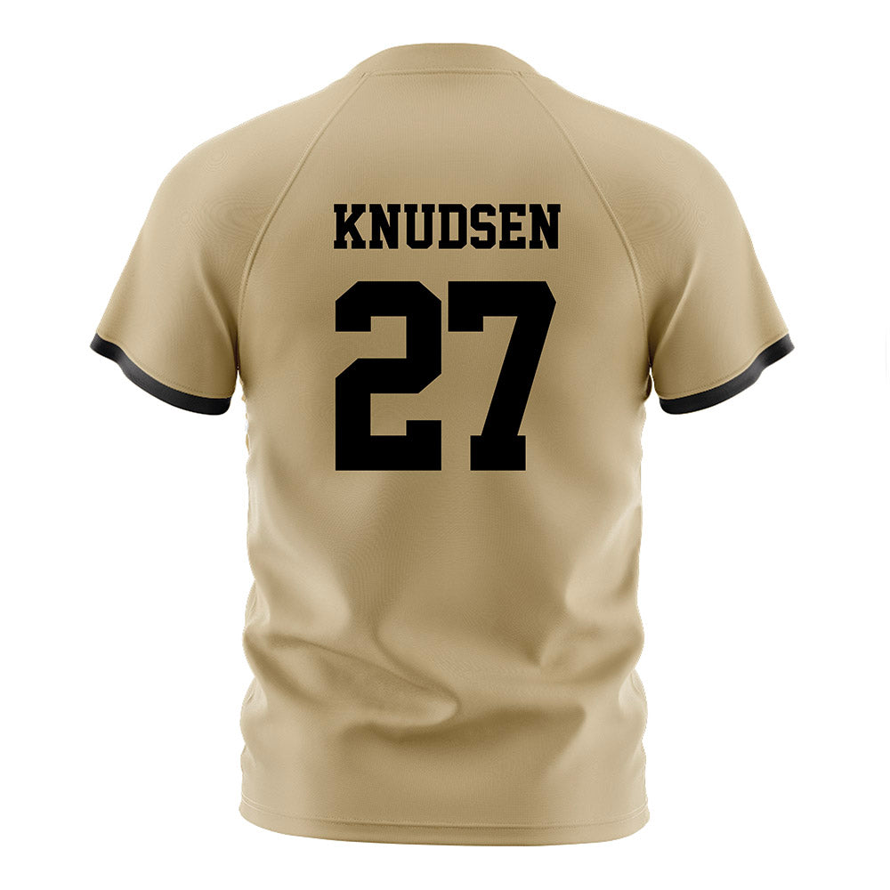 Purdue - NCAA Women's Soccer : Riley Knudsen - Gold Soccer Jersey