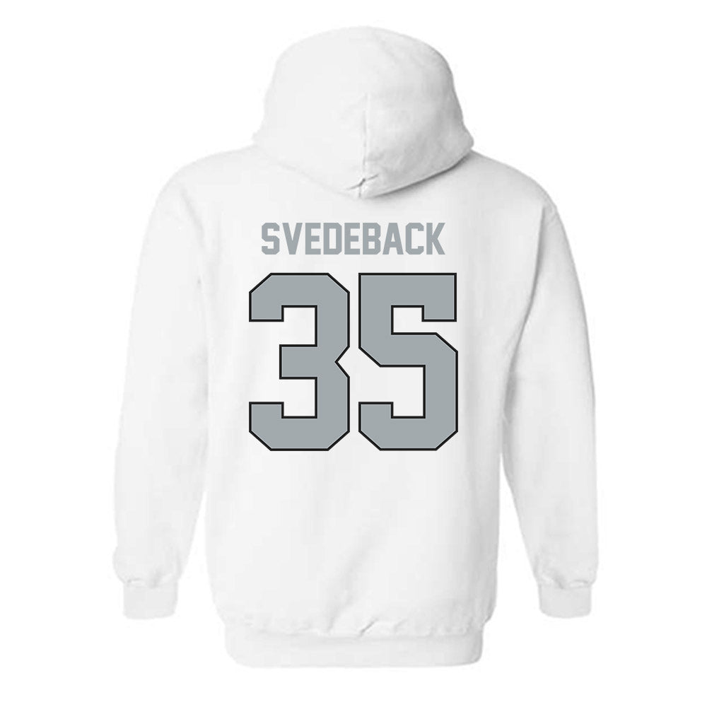 Providence - NCAA Men's Ice Hockey : Philip Svedeback - Classic Shersey Hooded Sweatshirt