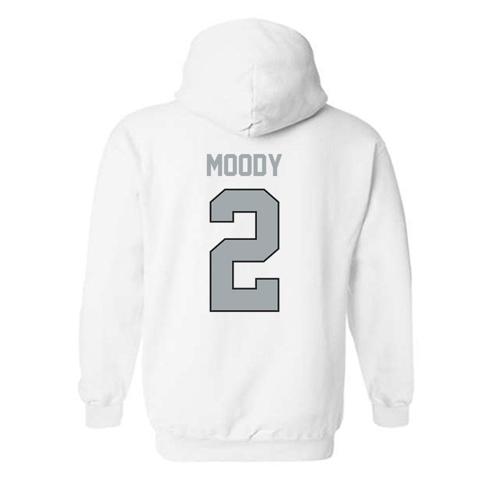 Providence - NCAA Women's Basketball : Princess Moody - Classic Shersey Hooded Sweatshirt-1