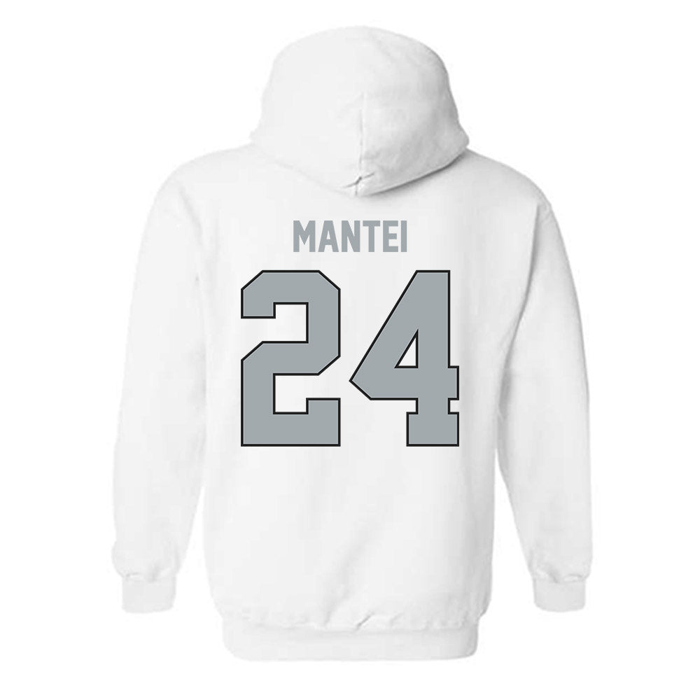 Providence - NCAA Men's Ice Hockey : Quinn Mantei - Classic Shersey Hooded Sweatshirt-1