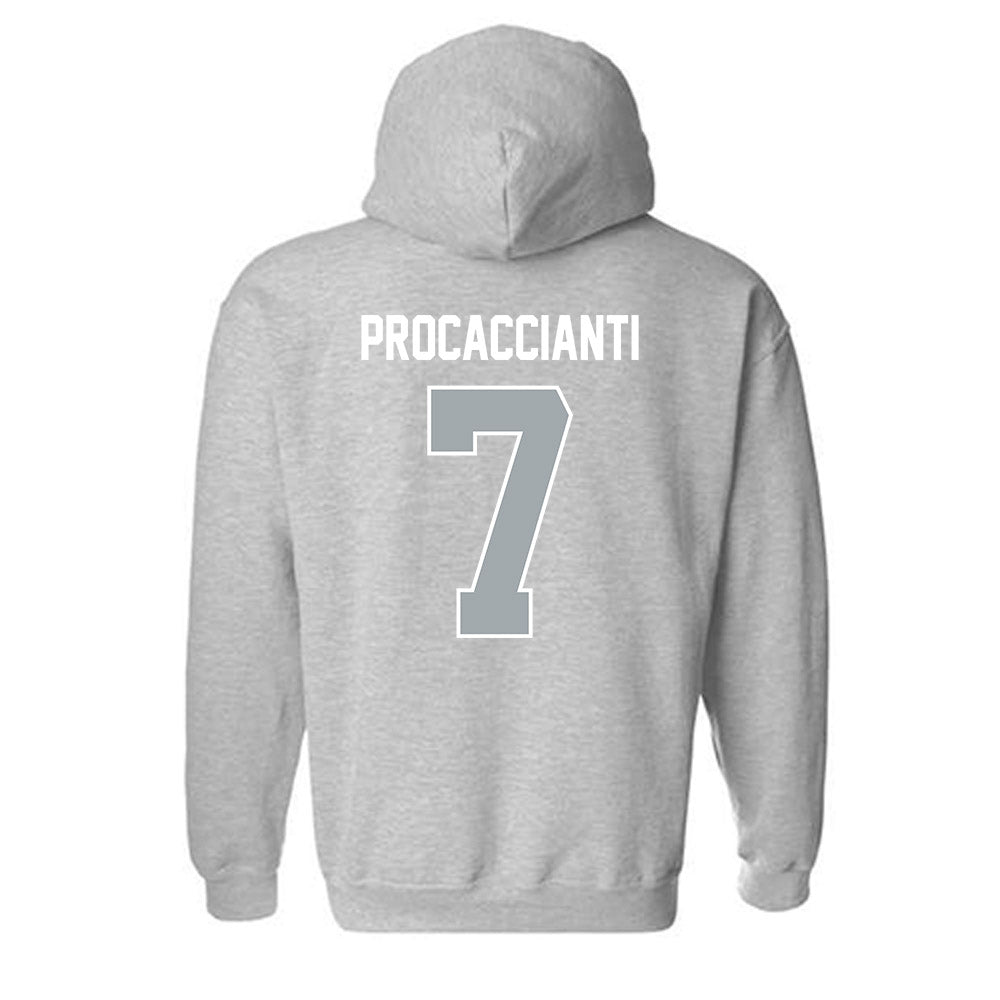 Providence - NCAA Women's Field Hockey : Lily Procaccianti - Classic Shersey Hooded Sweatshirt-1