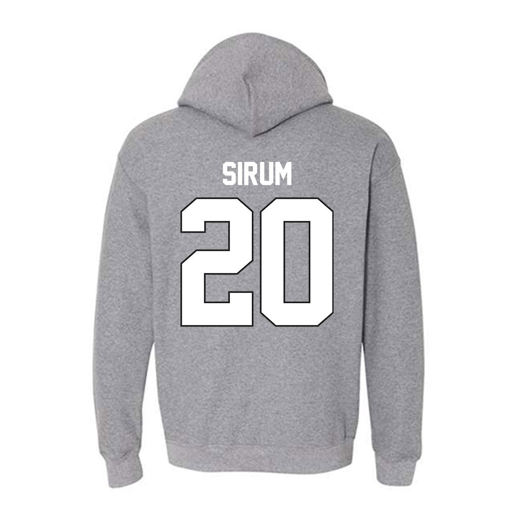 Providence - NCAA Women's Ice Hockey : Millie Rose Sirum - Classic Shersey Hooded Sweatshirt-1