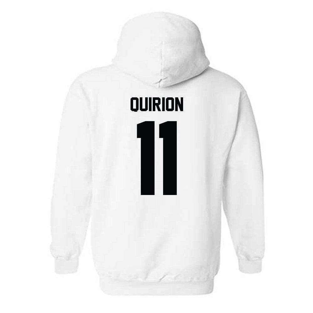 Providence - NCAA Women's Ice Hockey : Megane Quirion - Classic Shersey Hooded Sweatshirt-1