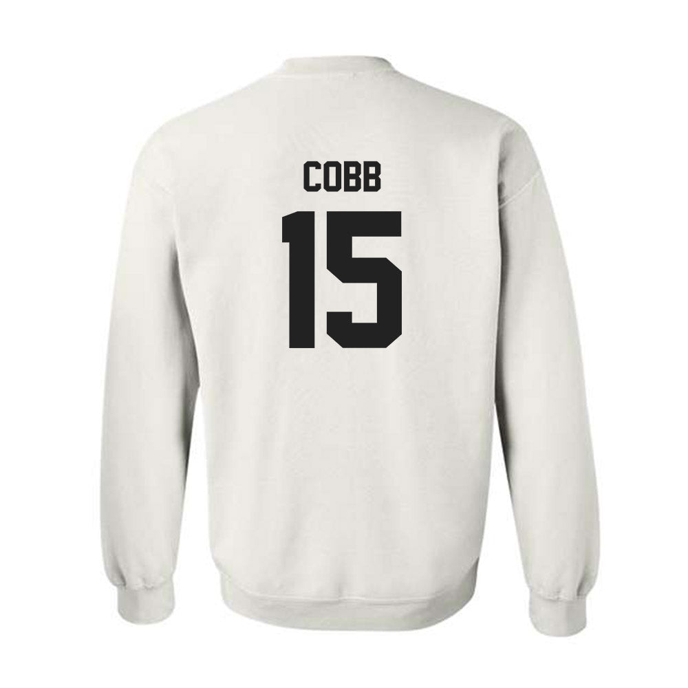 Purdue - NCAA Football : Vi'Naz Cobb - Sports Shersey Crewneck Sweatshirt-1