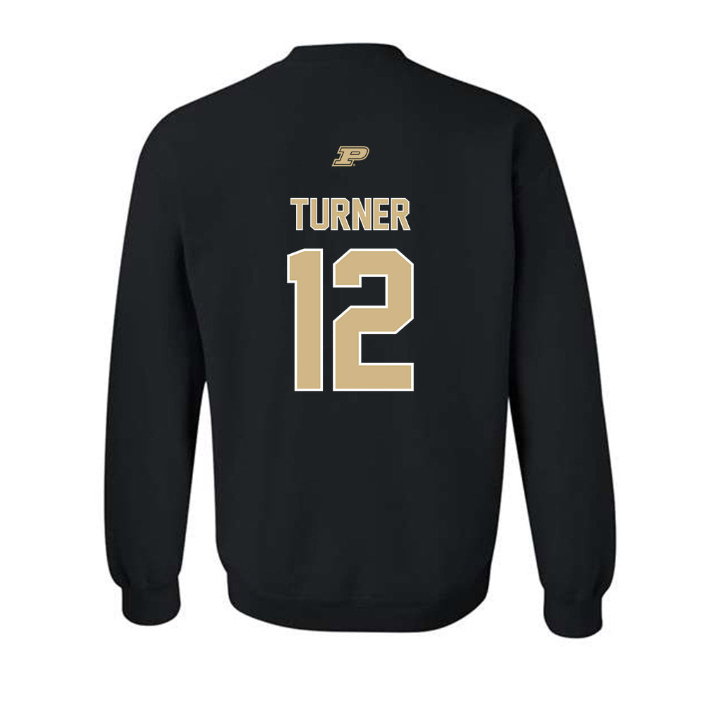 Purdue - NCAA Football : Ryan Turner - Sports Shersey Crewneck Sweatshirt-1