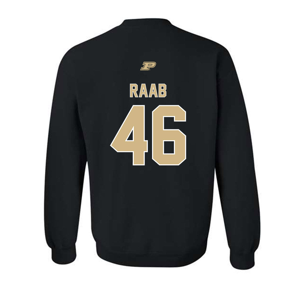 Purdue - NCAA Football : Luke Raab - Sports Shersey Crewneck Sweatshirt-1