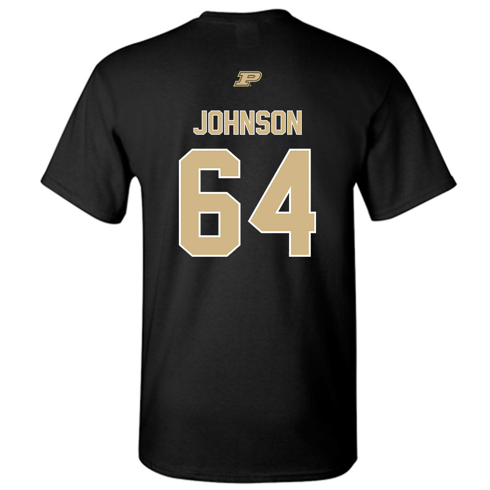 Purdue - NCAA Football : Austin Johnson - Sports Shersey T-Shirt