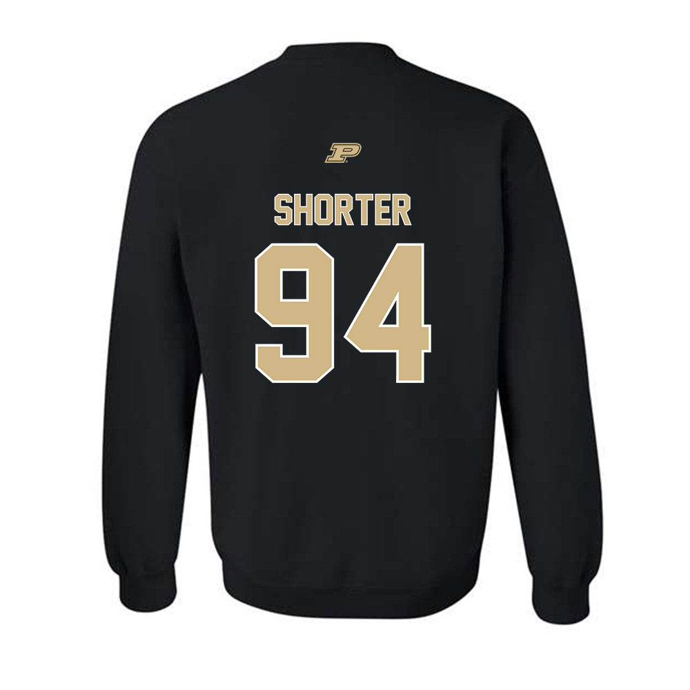 Purdue - NCAA Football : Luke Shorter - Sports Shersey Crewneck Sweatshirt-1