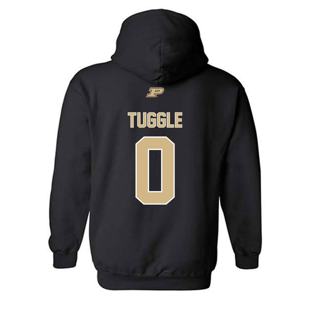 Purdue - NCAA Football : Nitro Tuggle - Sports Shersey Hooded Sweatshirt-1