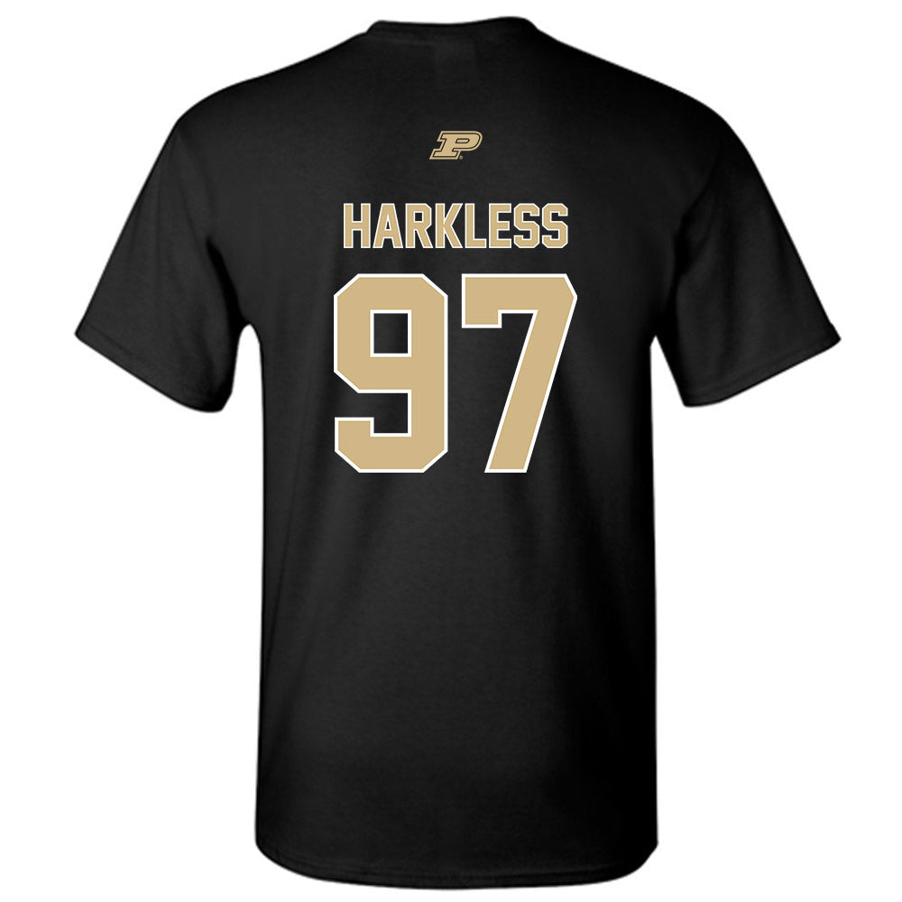 Purdue - NCAA Football : Jamarrion Harkless - Sports Shersey T-Shirt