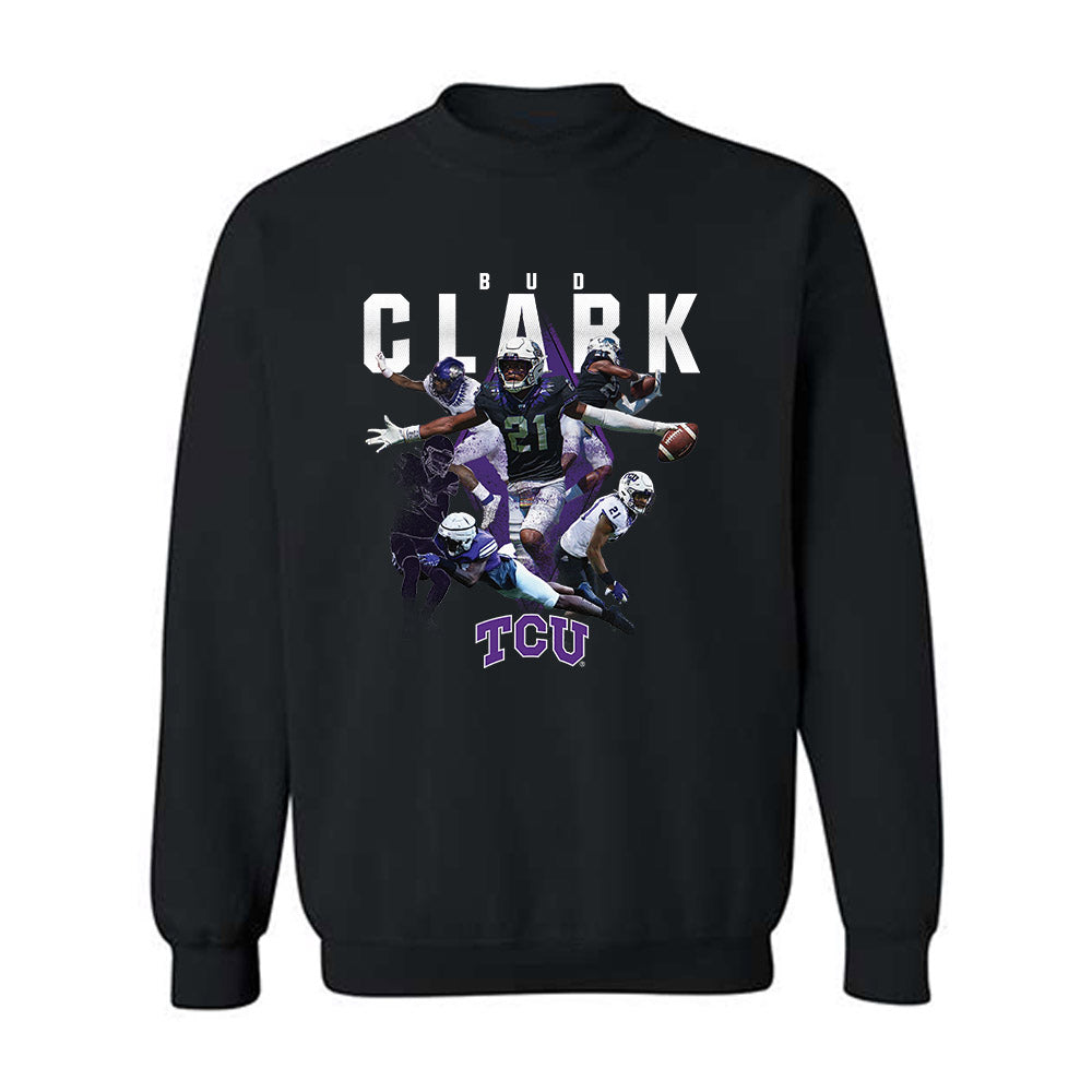 TCU - NCAA Football : Bud Clark - Crewneck Sweatshirt