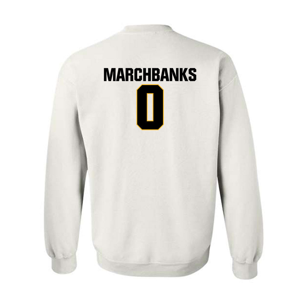 Towson - NCAA Women's Basketball : Masyn Marchbanks - Classic Fashion Shersey Crewneck Sweatshirt-1