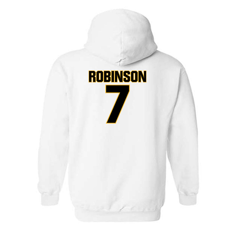 Towson - NCAA Baseball : Taye Robinson - Classic Fashion Shersey Hooded Sweatshirt