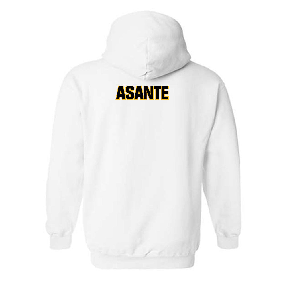 Towson - NCAA Women's Track & Field : Princess Asante - Classic Fashion Shersey Hooded Sweatshirt-1