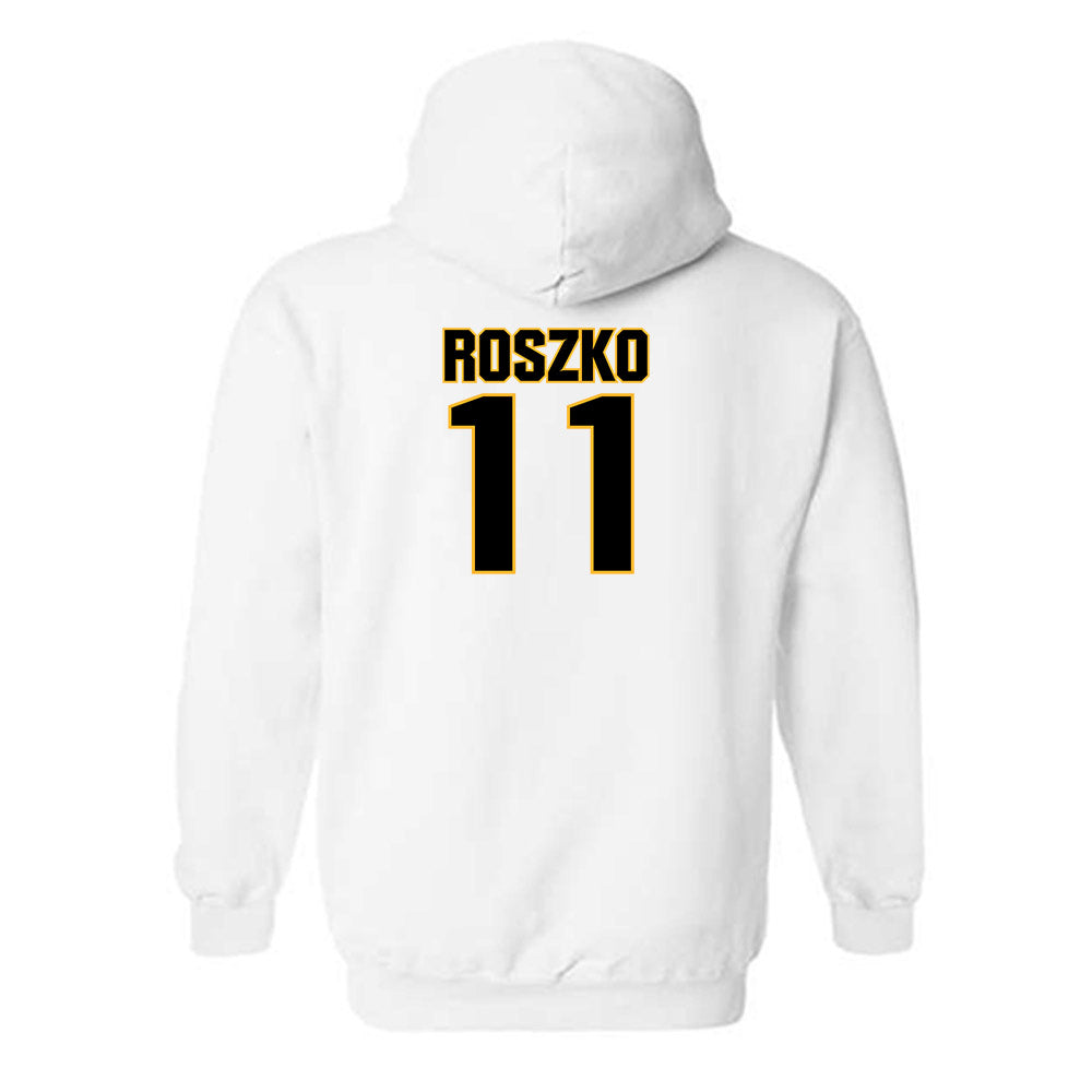 Towson - NCAA Women's Lacrosse : Katie Roszko - Classic Fashion Shersey Hooded Sweatshirt-1