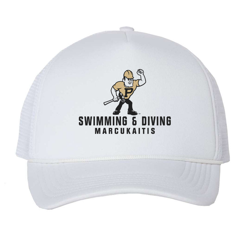 Purdue - NCAA Women's Swimming & Diving : Abby Marcukaitis - Trucker Hat