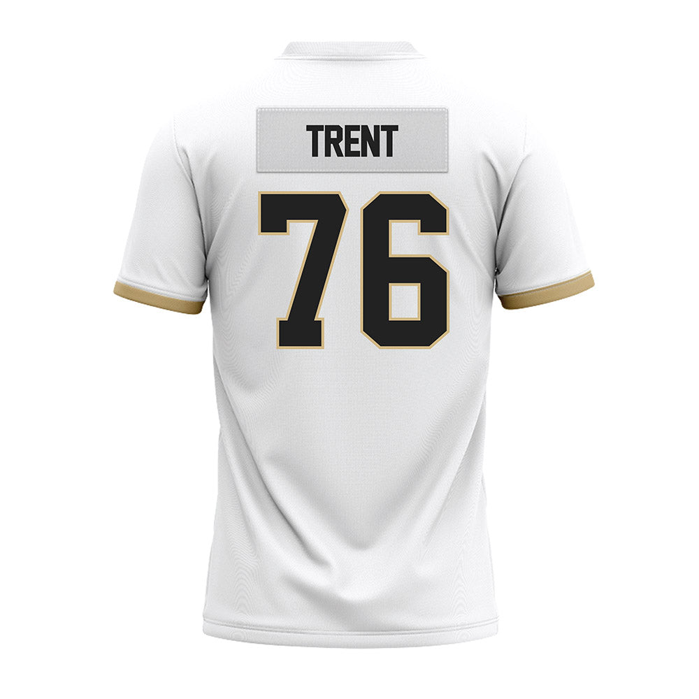 Purdue - NCAA Football : Ethan Trent - White Premium Football Jersey