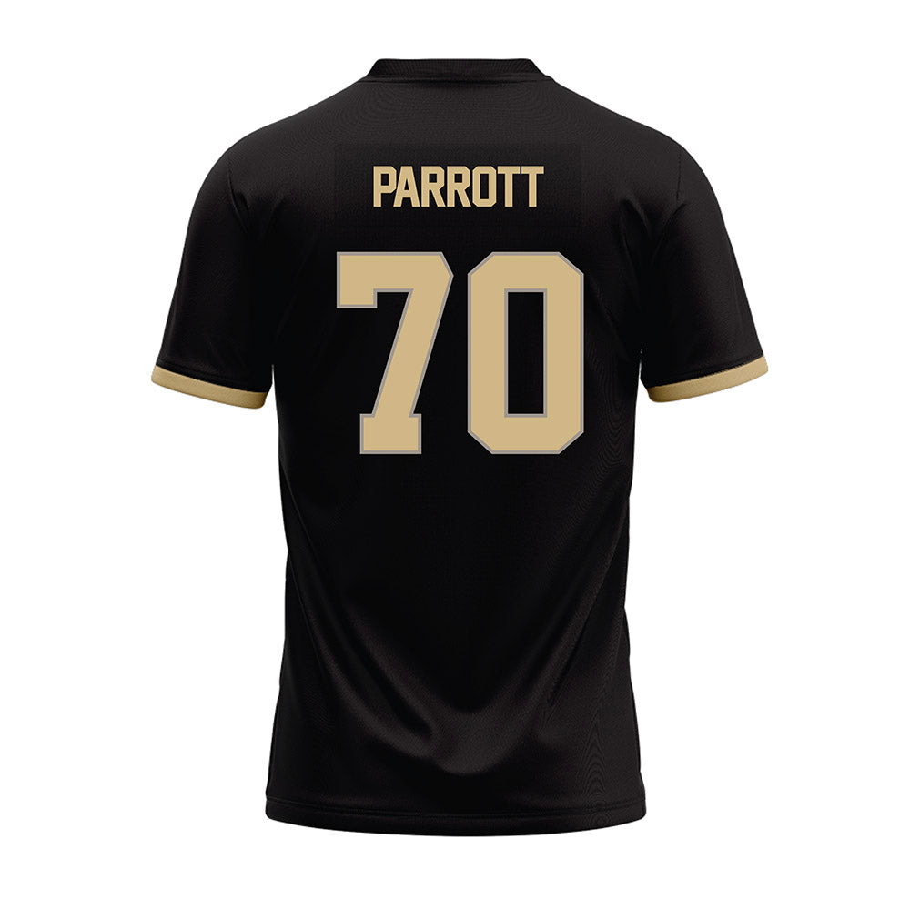 Purdue - NCAA Football : Maxwell Parrott - Black Football Jersey