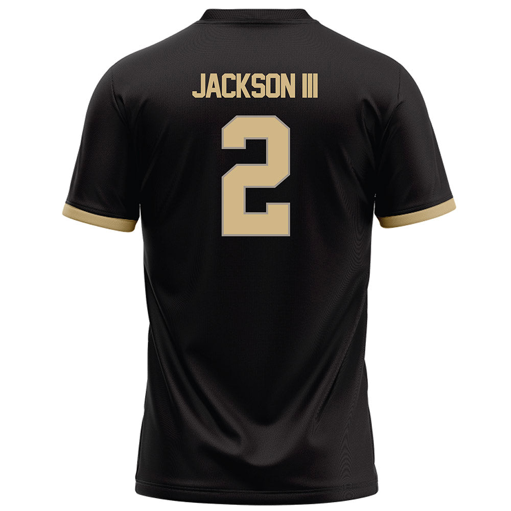 Purdue - NCAA Football : Michael Jackson III - Black Football Jersey-1
