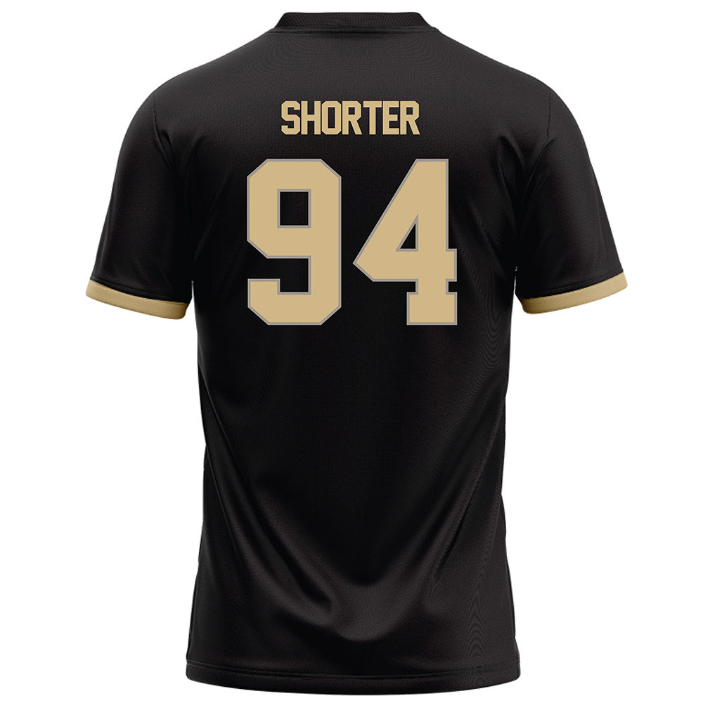 Purdue - NCAA Football : Luke Shorter - Black Football Jersey-1