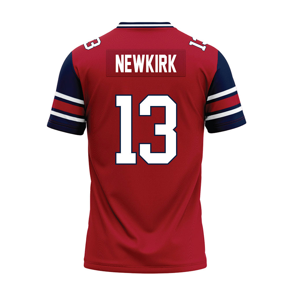 Liberty - NCAA Football : Nasir Newkirk - Red Premium Football Jersey-1