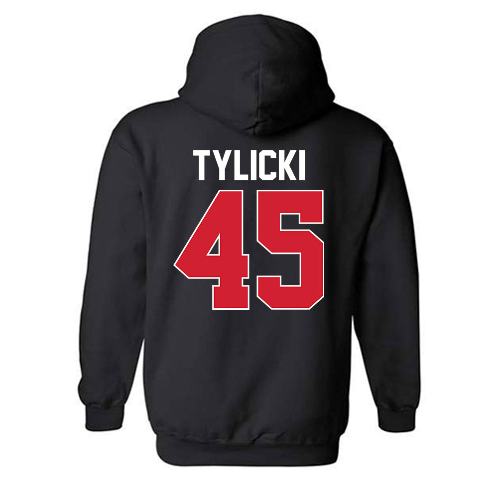 Youngstown State - NCAA Baseball : JJ Tylicki - Classic Shersey Hooded Sweatshirt-1