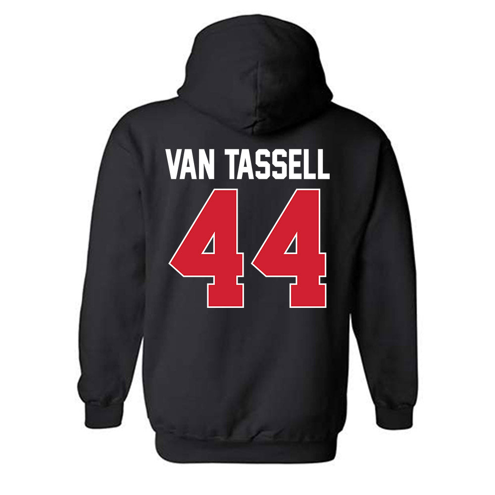 Youngstown State - NCAA Women's Basketball : Ashlynn Van Tassell - Classic Shersey Hooded Sweatshirt-1
