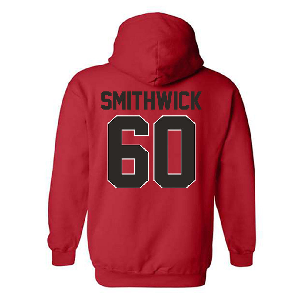 Youngstown State - NCAA Football : Najwan Smithwick - Classic Shersey Hooded Sweatshirt-1