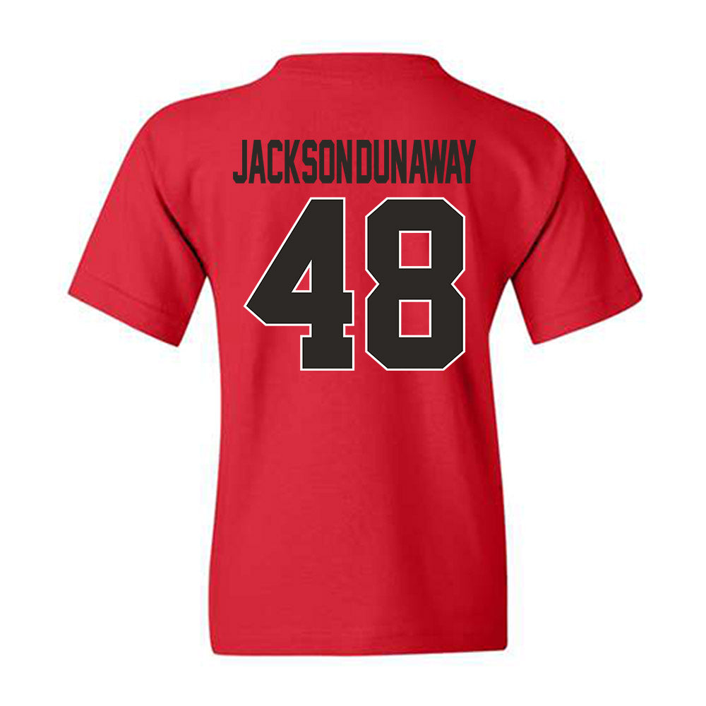 Youngstown State - NCAA Football : Andrew Jackson-Dunaway - Classic Shersey Youth T-Shirt-1