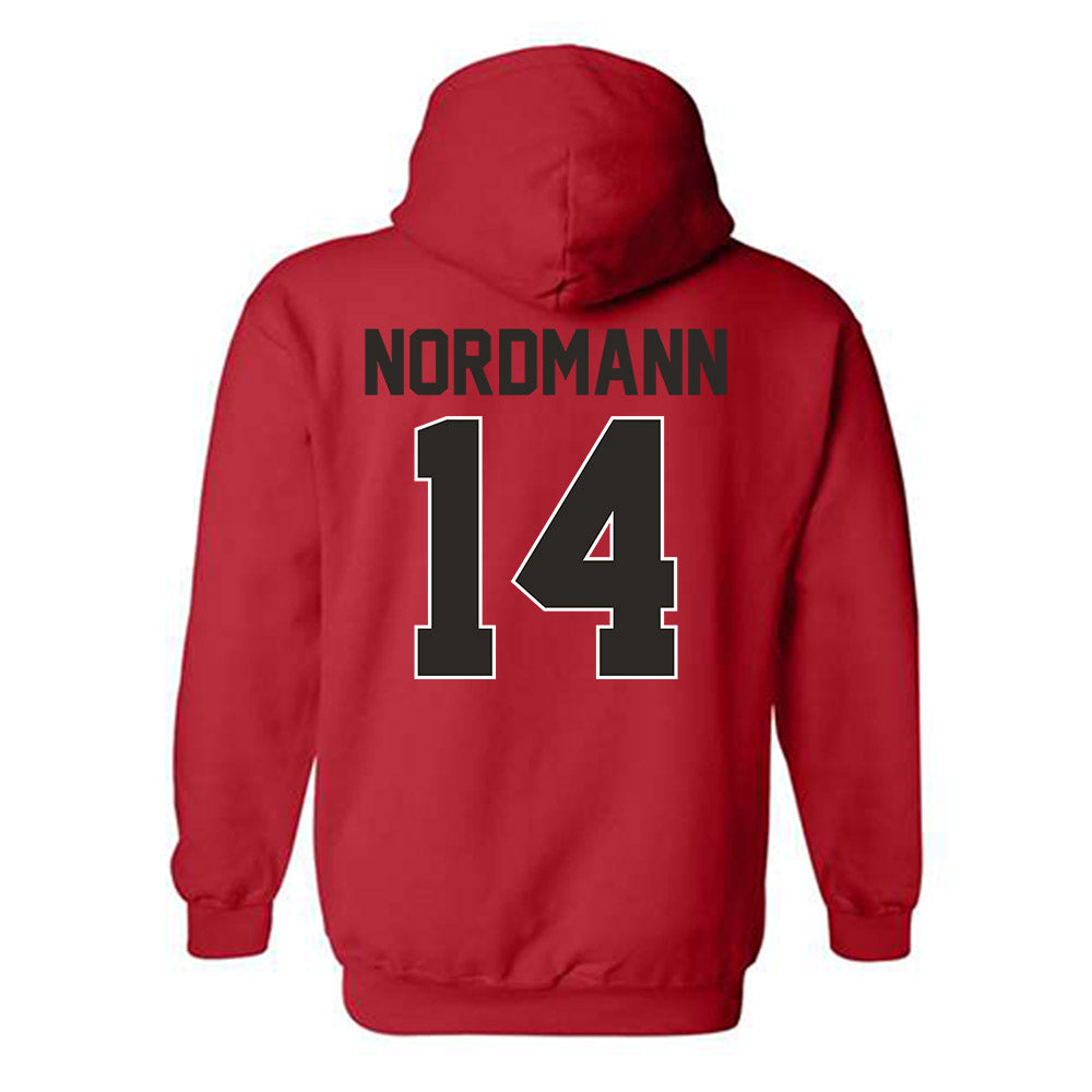 Youngstown State - NCAA Women's Volleyball : Taya Nordmann - Classic Shersey Hooded Sweatshirt-1