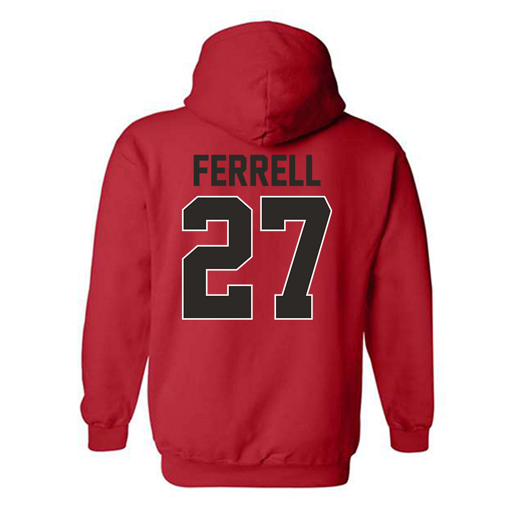 Youngstown State - NCAA Football : DC Ferrell - Classic Shersey Hooded Sweatshirt-1